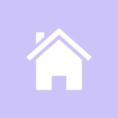 a purple background with a white house on the top and bottom right corner in the middle