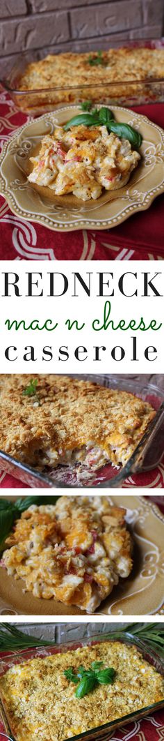 This is not your typical mac and cheese. It's rich and creamy from the cream of mushroom/mayo mixture. Pimentos and onions add tons of flavor. Make sure to add the Ritz crackers with the cheese - it's a delicious topping. Mac N Cheese Casserole, Recipes Cheese, Cream Of Mushroom Soup, Cheese Snacks, Cream Of Mushroom, Ritz Crackers, The Ritz