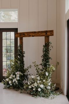 Rustic indoor wedding ceremony featuring whimsical arbor decor at the Farm Bakery and Events barn wedding venue in Pennsylvania Arbor Decor, Wedding Ceremony Seating, Future Wedding Plans, Barn Wedding Venue, Indoor Wedding, Ceremony Decorations