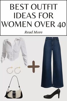 Trendiest Outfits, 35 Year Old Woman, Over 40 Outfits, Outfit Ideas For Women, Classic Wardrobe Staples, Trendy Fall, Trendy Fashion Women