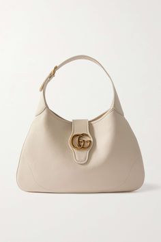 Gucci White Bag, Purse Outfit, Gucci Brand, Bag Gucci, Pretty Bags, Gucci Handbags, Bags Designer Fashion