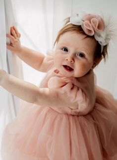 Sweet Tulle Dress For First Birthday, Sweet Pink Tutu Dress For Baptism, Cute Pink Tutu Dress For Baptism, Pink Sweet Princess Dress For First Birthday, Sweet Pink Princess Dress For First Birthday, Tulle Draping, Blush Pink Flower Girl Dress, Pink Birthday Dress