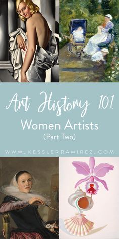 the cover of an art history 101 women artists part two