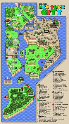 the legend of zere city map