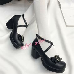 Lolita Womens Starp JK Uniform Shoes Color: Black,White,Brown Material: Faux Leather US Size: 5 6 6.5 7.5 8.5 EUR Size: 35 36 37 38 39 Payment Method:  Please pay for it with Paypal Shipping: I ship it to US with Standard Speedpak Contact with me:  Please message me i will reply to you within 12 hours Return:  Accept 30 days after delievered return without reason Uniform Shoes, Shoes Color, Womens High Heels, Character Shoes, Dance Shoes, High Heels, Fashion Clothing, Shoes Accessories, Sport Shoes