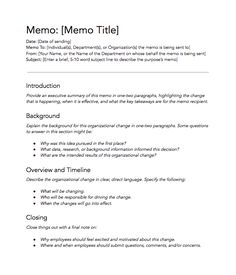 an image of a memo with the text'memo title'in black and white