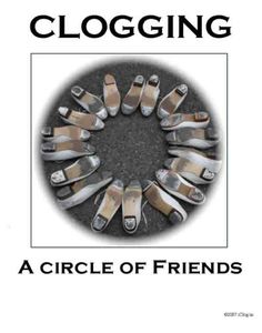 there are many pairs of shoes arranged in a circle