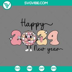 happy new year 2013 svg file