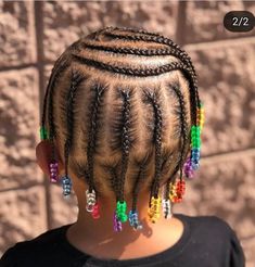 Baby Braid Styles, Braids And Beads, Black Baby Girl Hairstyles, Baby Girl Hairstyles Curly, Toddler Braided Hairstyles, Black Kids Braids Hairstyles, Cute Toddler Hairstyles, Lil Girl Hairstyles, Kids Curly Hairstyles