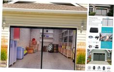 30 Days Return Policy Fast Delivery Trusted seller Garage Door Screen for 1 Car 9 x7FT, Heavy Duty Garage Screen Mesh with Magnets, Retractable Hands Free Garage Net Screen,Magnetic Double Car Garage Screen with 4 Strapping Tapes Product Description 【Let Fresh Air In And Keep Bug Out】The Magnetic Garage Screen Net seals around the entire edge of the garage door that can keep nasty bugs, flies, insects, mosquitoes, frogs out!The screen ensures that you can enjoy the outdoors without the distraction of flies while also ensuring that fresh air enters and maintains air circulation, transforming your garage into a clean and comfortable living space. 【Upgraded Retractable Garage Door Screen】The size of this MAGNET SCREEN DOOR is 9.3*7.15FT that fits door size up to 9 x 7FT. It comes with 4 fixed Garage Door Screen, Mesh Screen Door, Double Garage Door, Single Garage Door, Garage Screen Door, Retractable Screen Door, Door Magnet, Magnetic Screen Door, Garage Door Insulation