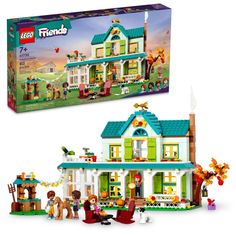 the lego friends house is in its box and it's ready to be opened