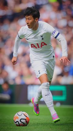 a soccer player in action on the field