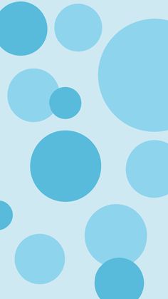 blue circles on a light blue background