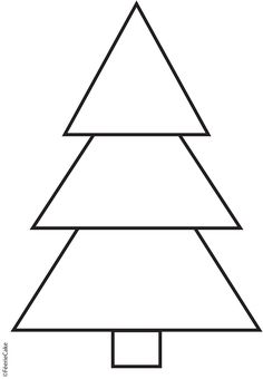 a black and white drawing of a christmas tree