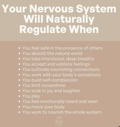 How To Calm An Overactive Nervous System, Healing My Nervous System, How To Soothe Nervous System, Healing Disregulated Nervous System, Sympathetic Nervous System Overactive, Emotional Awareness, Emotional Regulation