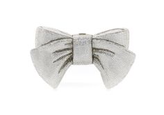 Bow Just For You Clutch | Over The Moon Judith Leiber Bags, Novelty Handbags, Heart Clutch, Rainbow Ice Cream, Judith Leiber Couture, Couture Looks, Womens Designer Bags, Crystal Clutch, Box Clutch