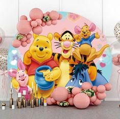 winnie the pooh and friends birthday party scene