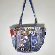 This Listing Is For A Laurel Burch Tote Bag... Multicolored With Abstract Cats! New With Tags. Measurements In The Photos. Please Examine All Pics As They Are A Part Of The Description. Sold "As Found" And Will Need A Good Cleaning. Thank You For Looking; Please Don't Hesitate To Ask Questions. Bundle To Save! Blue Reversible Shoulder Bag With Double Handle, Reversible Blue Shoulder Bag With Double Handle, Reversible Blue Tote Shoulder Bag, Blue Reversible Tote Shoulder Bag, Reversible Blue Shoulder Bag For Shopping, Blue Reversible Shoulder Bag For Travel, Blue Reversible Shoulder Bag For Daily Use, Blue Reversible Travel Bag, Reversible Blue Travel Bag