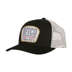 AFTCO products are born for the water, and we pride ourselves on being at the forefront of innovation for clothing and tackle. The Waterborne fishing trucker hat features an HD woven patch and has a mid-crown fit. It's made to protect anglers from the blazing sun so they can focus on fishing. Focus On, Trucker Hat, Disease, Fishing, Crown, Sun, Navy, Hats, Water