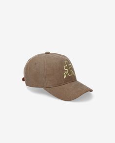 The Premiata Ball Cap combines casual style with the brand's signature minimalist design. Made from a durable, textured fabric, this khaki cap features the iconic Premiata logo embroidered in yellow on the front. The classic six-panel design and curved brim make it a timeless accessory, perfect for adding a sporty touch to any outfit. With an adjustable strap at the back, this cap ensures a comfortable fit for daily wear. Key Features: Khaki six-panel cap Yellow embroidered Premiata logo on the front Curved brim for a classic silhouette Adjustable strap at the back for a customizable fit Durable, textured fabric construction Perfect for casual, everyday wear Brown Curved Bill Hat With Embroidered Logo, Khaki Curved Brim Baseball Cap For Streetwear, Brown Baseball Cap With Embroidered Logo For Outdoor, Brown Outdoor Baseball Cap With Embroidered Logo, Outdoor Brown Baseball Cap With Embroidered Logo, Khaki Hat With Embroidered Logo And Curved Brim, Khaki Curved Brim Hat With Embroidered Logo, Beige Six-panel Hat With Embroidered Logo, Brown Curved Bill Baseball Cap For Streetwear