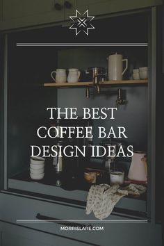 the best coffee bar design ideas