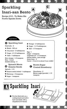 an instruction manual for making a salad in a bowl