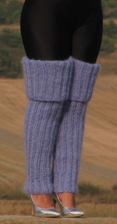 HAND KNITTED GAITERS / LEG WARMERS ### DESIGNED & CREATED by Giorgio Qualitat ### Product Specification: §  Color:         Blue; §  Style:          Ribbed hand knitted gaiters; §  Material:    2 strands premium class mohair; Size & Measurements: §  Length: 31.5 " / 80 cm §  Circumference at the upper end:    18.1 '' / 46 cm §  Circumference at the lower end:     9.4 '' / 24 cm §  Net weight: 402 g*                                                                 All measurements are taken with th Blue Knee-high Leg Warmers For Winter, Blue Fitted Casual Leg Warmers, Casual Fitted Blue Leg Warmers, Blue One-size Leg Warmers For Fall, Cozy Blue Leg Warmers For Winter, Blue Fitted Leg Warmers For Fall, Knitted Blue Leg Warmers For Winter, Blue Knitted Leg Warmers For Winter, Fitted Blue Leg Warmers For Winter