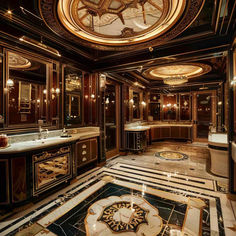 26 Bathrooms That Embrace the Synthesis of Modernity and Classic Opulence Dream Bathrooms Luxury Modern, African Architecture, Luxury Bathrooms, Baroque Architecture, Dream House Interior