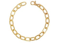 Simply perfect GURHAN Gold Link Bracelet, Medium Oval, from the Hoopla Collection 7 inches