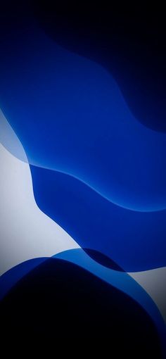 an abstract blue and white background with wavy lines