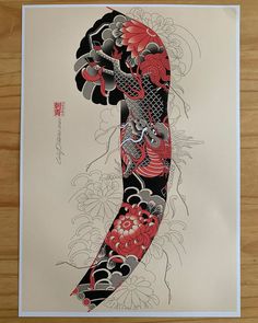 Japanese Water And Flower Tattoo, Irezumi Sleeve Design, Irezumi Half Sleeve, Japanese Sleeve Tattoos Traditional, Traditional Japanese Tattoos Yakuza, Japanese Cherry Blossom Sleeve, Irezumi Tattoo Design Japanese Style, Japanese Style Sleeve Tattoo, Yakuza Tattoo Design Japanese Style