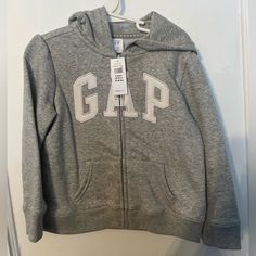 Gray Zip Up Hoody With White Glitter Letters-Outlined In Pink. Nwt Cheap White Gap Shirt, Cheap Cute Gap T-shirt, Cheap Multicolor Gap Tops, Sweater Aesthetic, Glitter Letters, Aesthetic Ideas, Gap Sweater, Birthday List, Birthday Wishlist