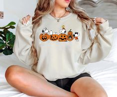 Dog Autumn Pumpkins Shirt, Halloween Shirt, Cute Autumn Sweatshirt Scary Scarecrow, Chicken Dress, Spooky Skeleton, Halloween Crewneck, Ghost Dog, Skeleton Shirt, Halloween Sweater, Sweatshirt Halloween, Dog Sweatshirt