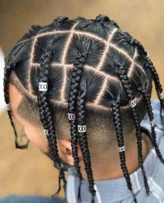 Spring Braids, Single Braids, Long Box Braids, Mens Braids