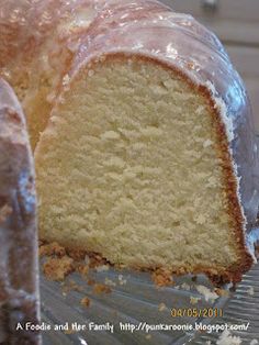 a close up of a cake on a cooling rack