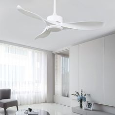 The Haydn 3-Blade Modern DC Ceiling Fan boasts a sleek and contemporary design, adding a touch of modern elegance to any room. 
 Featuring a striking combination of black and white finishes, this fan seamlessly blends with various interior styles, creating a visually appealing focal point. 
 Available in both 42'' and 52'' variants, this ceiling fan offers versatility in size, making it suitable for a range of room dimensions while ensuring efficient air circulation. 
 With a modern DC motor, th 3 Blade Ceiling Fan, White Ceiling Fan, Plastic Lights, Fan Style, Live Fit, Luminous Colours, Mode Design, Room Dimensions, Interior Designer