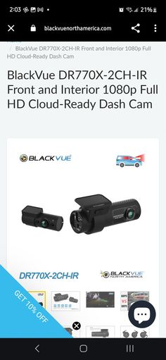 the blackvue dvr700x - 2chr front and interior 1080p full hd cloud ready dash cam