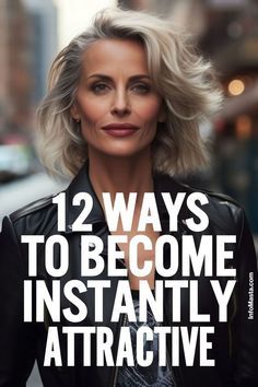 How To Feel Pretty, Power Poses, How To Look Attractive, Makeup Tips For Older Women, Over 60 Hairstyles, Hair Mistakes, Short Hair Over 60, Body Language