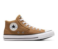 Elevate your sneaker game with the Men's Converse CTAS Malden HI Sneakers. Crafted with meticulous attention to detail, these sneakers are a testament to Converse's commitment to quality and style. The premium suede and leather upper exudes sophistication, making them a versatile choice for both casual and semi-formal settings. The high-top design provides ankle support while lending a classic silhouette to your ensemble. With a cushioned insole for all-day comfort and a sturdy rubber outsole for reliable traction, these sneakers are the perfect blend of form and function. Breathable canvas upper with padded collar, Mid-top design with lace-up closure, Iconic rubber toe cap and textured toe bumper, Vulcanized rubber midsole with sidewall trim, Durable flocked rubber outsole, Converse® All Converse 70, Dr Closet, Men's Converse, Converse Style, Ankle Support, Sneaker Games, Mid Top, Shoe Carnival, Converse Chuck Taylor All Star