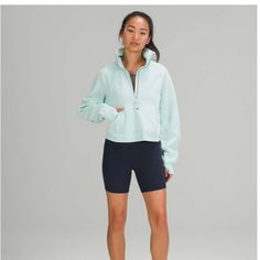 Never Worn. Lululemon Scuba Oversized Funnel Neck Half Zip Heathered Delicate Mint Size Xs/S Lululemon Scuba Half Zip Funnel, Scuba Hoodie, Lululemon Scuba, Women's Hoodies, Women Hoodies Sweatshirts, Funnel Neck, Hair Tie, Women Pullover, Neck Shirt