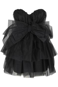 Tulle Dress Ideas, Ribbon Dresses, Dress Ribbon, Black Bow, Looks Style, Dance Dresses