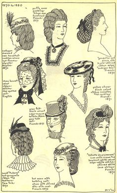 History of Hats | Gallery - Chapter 16 - Village Hat Shop 1500s Hairstyles, Dramatic Hats, Historical Hairstyles, Historical Hats, Victorian Hats, Fashion Dictionary, History Fashion, Women's Hats, Old Fashion