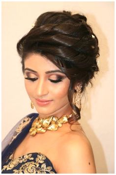 Half Puff Hairstyles For Lehenga Indian Bride Hairstyle, Best Wedding Hairstyles