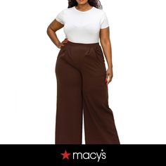 in stock Pocket Pants, Wide Leg, Pick Up, Buy Online, Plus Size, Pants, Free Shipping, Trousers