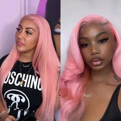 Hair Material:Virgin Human Hair. Hair Texture:Body Wave Hair Color:Light Pink Hair Hairline:Pre Plucked Natural Hairline Length:14-30 inches Hair Density:150%, 180%, 250% Lace Size:13x4, 4x4 Hair Quality:Hair is thicker, softer and more durable with features of easy coloring, free tangling, shedding free, full and natural, cuticles facing towards in the same way. Shipment:DHL,Fedex or UPS 3-5 business days. FAQ About this wig product It is 100% human hair wig with swiss lace, elastic band and 4 Pink Hair Cosplay, Pastel Pink Hair Dye, Blush Hair, Light Pink Hair, Body Wave Lace Front Wigs, Pink Hair Dye, Pink Look, Girl With Pink Hair, Pastel Pink Hair