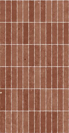 a brown and white tiled wall with small squares