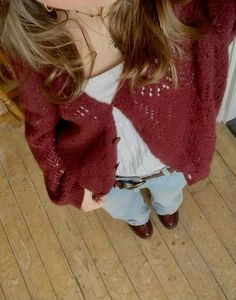 Fall Fashion Inspo Aesthetic, How To Style A Yellow Cardigan, Autumn City Outfits, Fall Cozy Outfits Aesthetic, Autumn Outfits Cardigan, 2024 Fall Aesthetic, Crochet Fall Outfits, Autumn Crochet Ideas Clothes, In Between Season Outfits