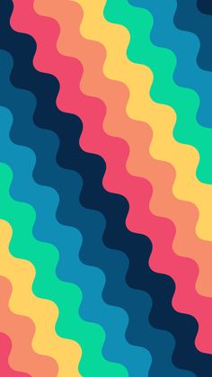 an abstract colorful background with wavy lines