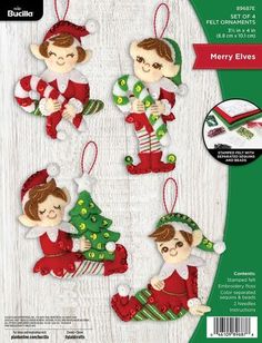 christmas ornament kits for kids to make their own ornaments and decorate the tree