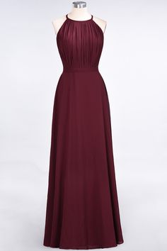 Looking for latest A-Line Chiffon Jewel Sleeveless Floor-Length Bridesmaid Dress with Ruffles online? Browse our perfect cheap bridesmaid gowns for big day. Fast Shipping. Custom Tailored. Maid Of Honor Dress Black, Red Maid Of Honor Dress, Maid Of Honor Dress, Burgundy Bridesmaid Dresses Long, Princess Bridesmaid Dress, Bridesmaid Dresses Uk, Burgundy Bridesmaid, Maid Of Honour Dresses, Red Chiffon